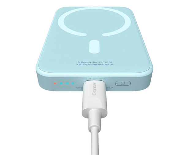 Baseus Magnetic Mini Wireless Charging Power Bank 20W 6000mAh（Overs - 1181569 - zdjęcie 6